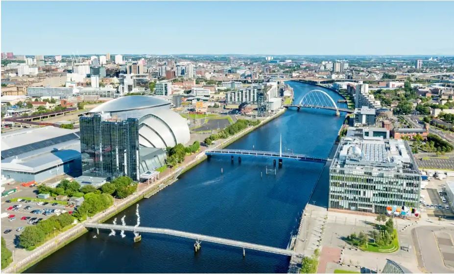 Central Scotland Netwalking Series 4 - Glasgow Riverside