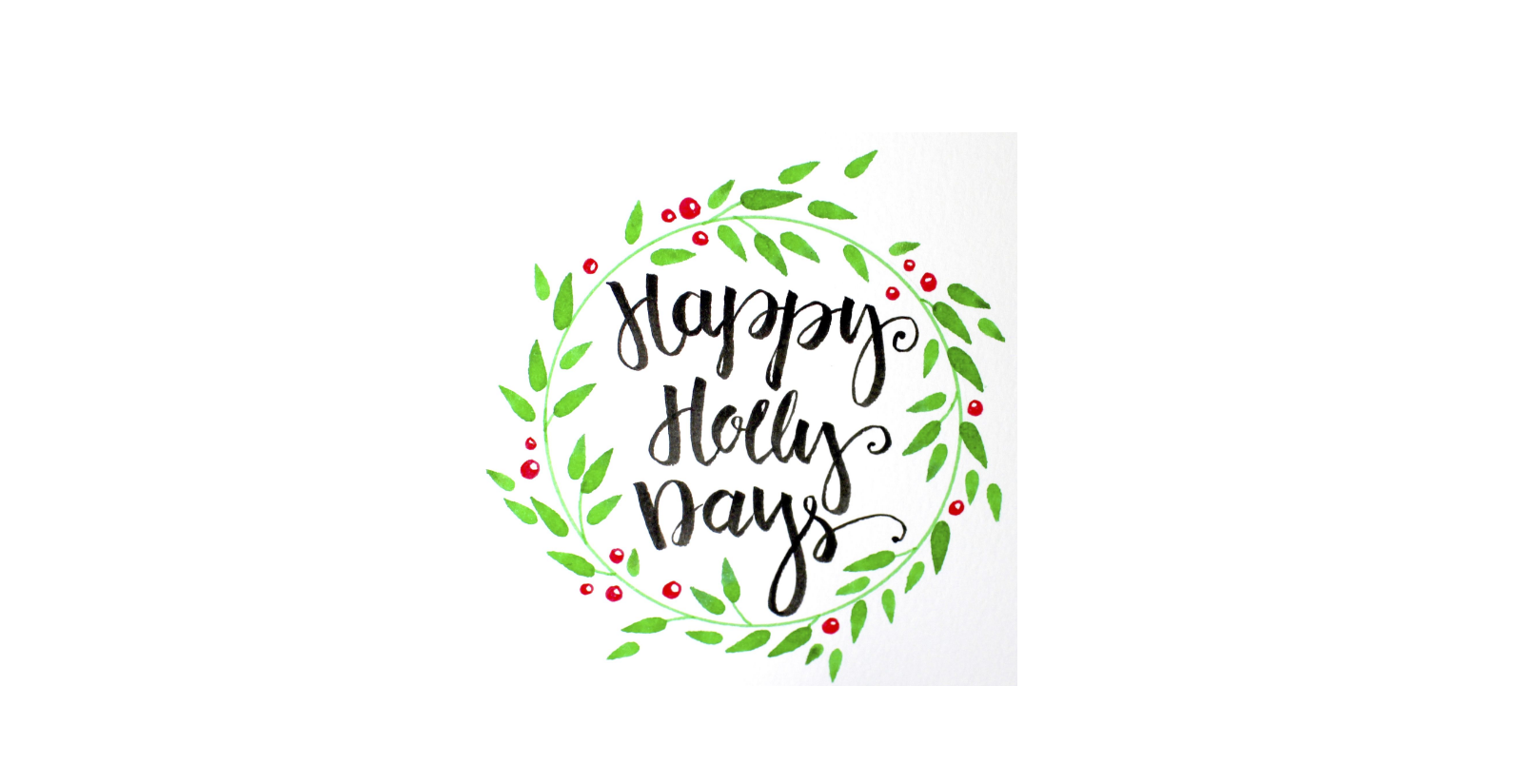 Christmas Calligraphy 