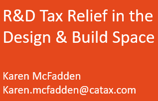 CPD Accredited: R&D Tax Relief in the Design & Build Space