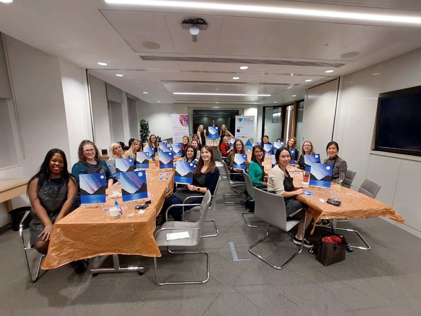 Painting Class with Muse and Mimosas