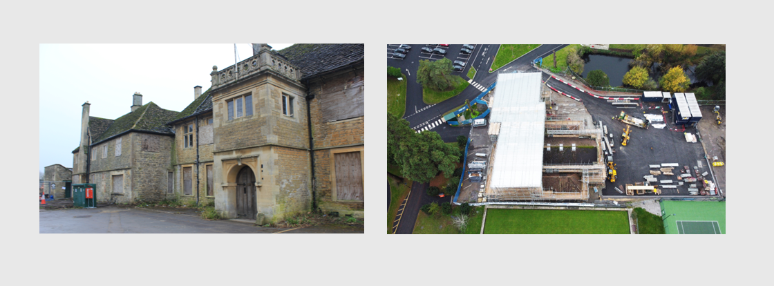 Site Visit: Melksham House Grade II Listed Refurbishment Project