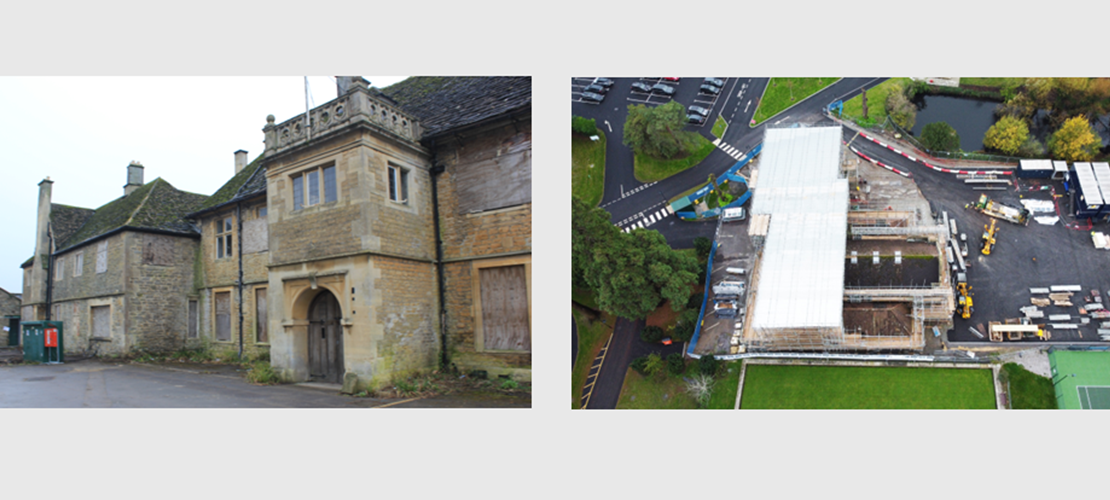 Site Visit: Melksham House Grade II Listed Refurbishment Project