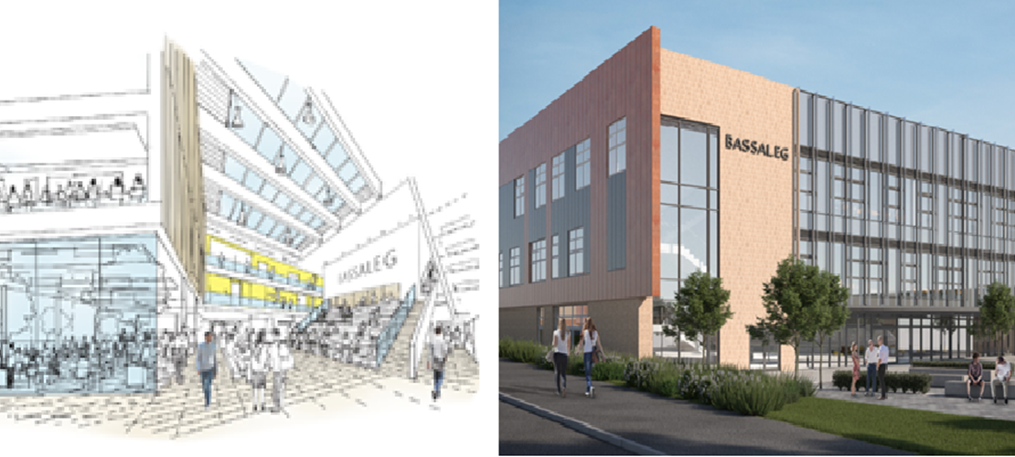 Site Visit – Bassaleg School New Teaching Block – Adeilad Balch