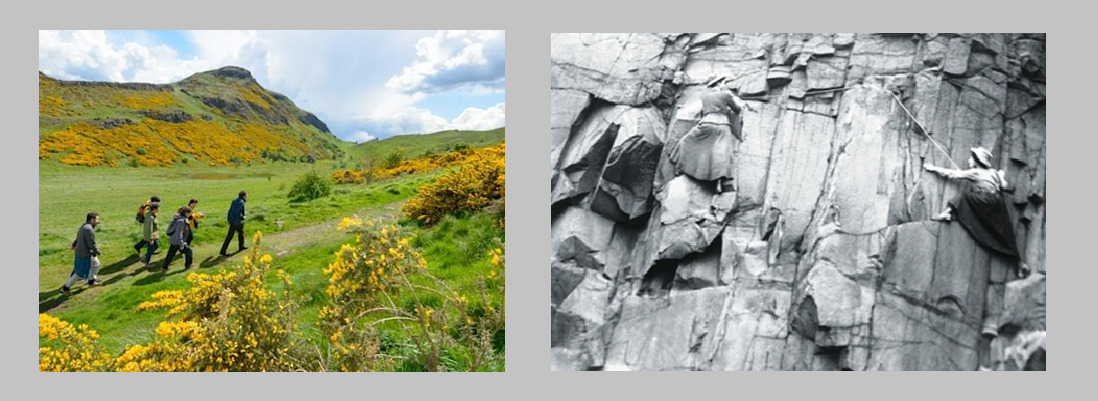 The Women of Holyrood Park Edinburgh Special Netwalk