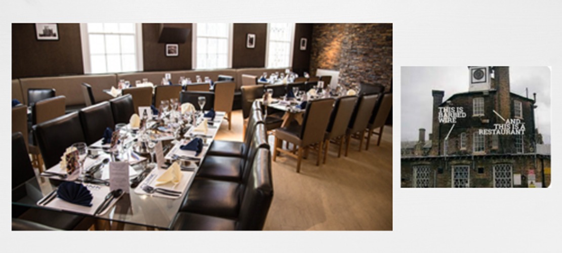 Breakfast at The Clink (Brixton Prison)