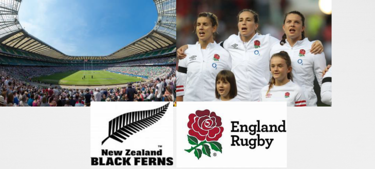 Twickenham International Rugby and Curry: Red Roses (Eng) v Black Ferns (NZ)