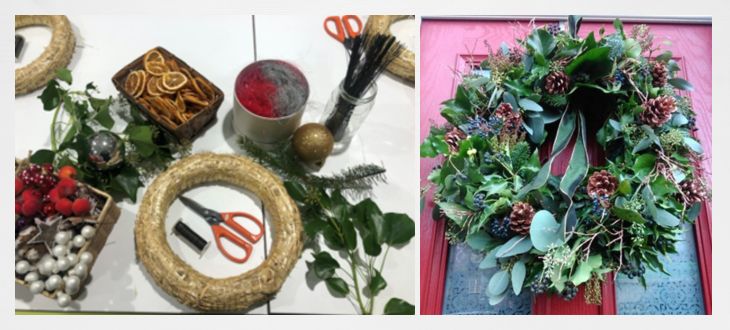 Leeds Christmas Wreath Making 
