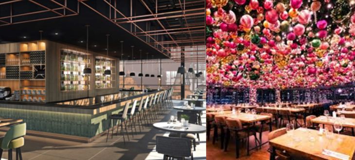 Bubbles and Baubles, Liverpool Sky Bar