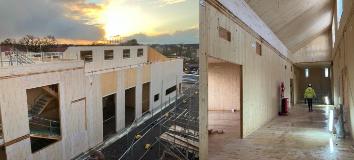 Step inside sustainable school design with BAM – Lyde Green Site Visit 