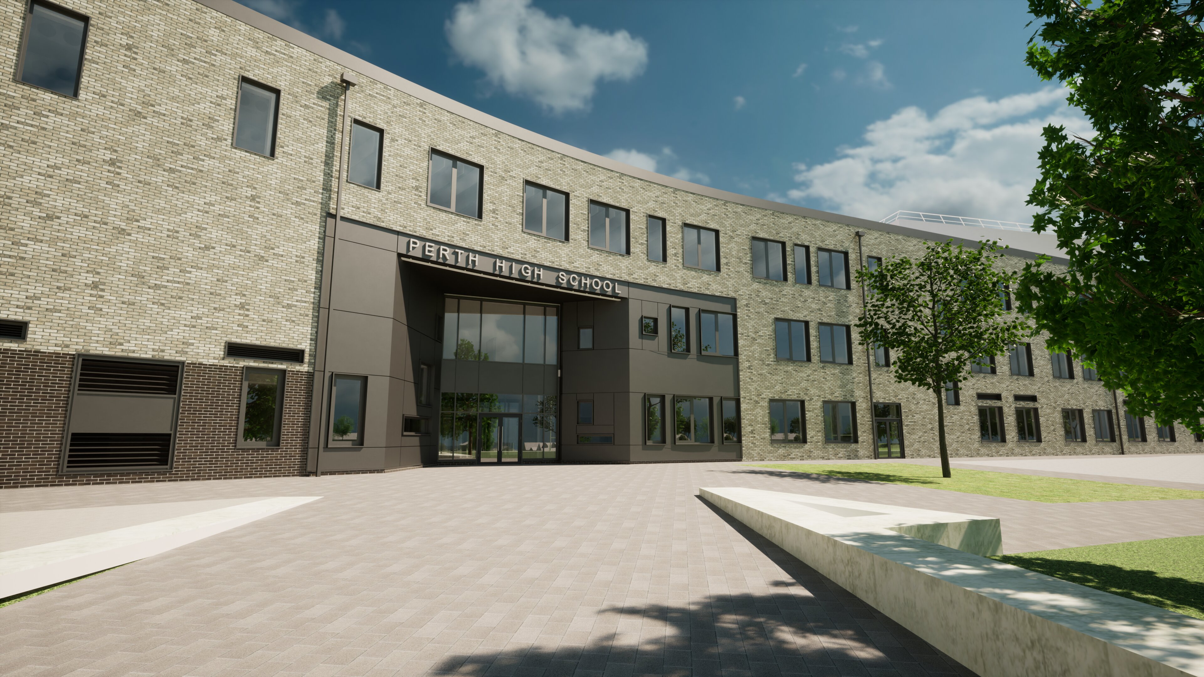 Perth High School Site Visit (Passivhaus)