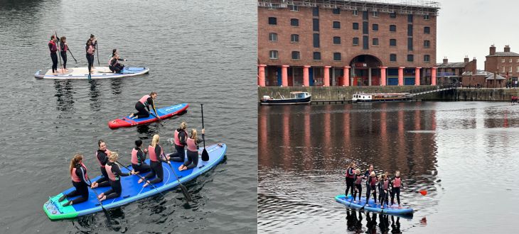 Late Summer Paddle Boarding – Queens Dock to Albert Dock