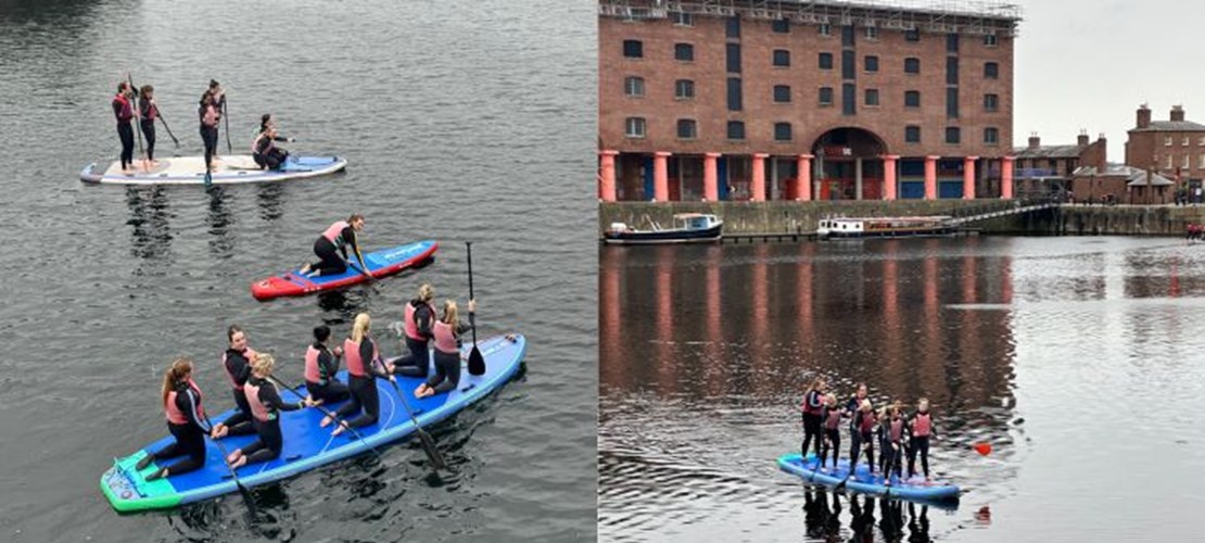 Late Summer Paddle Boarding – Queens Dock to Albert Dock