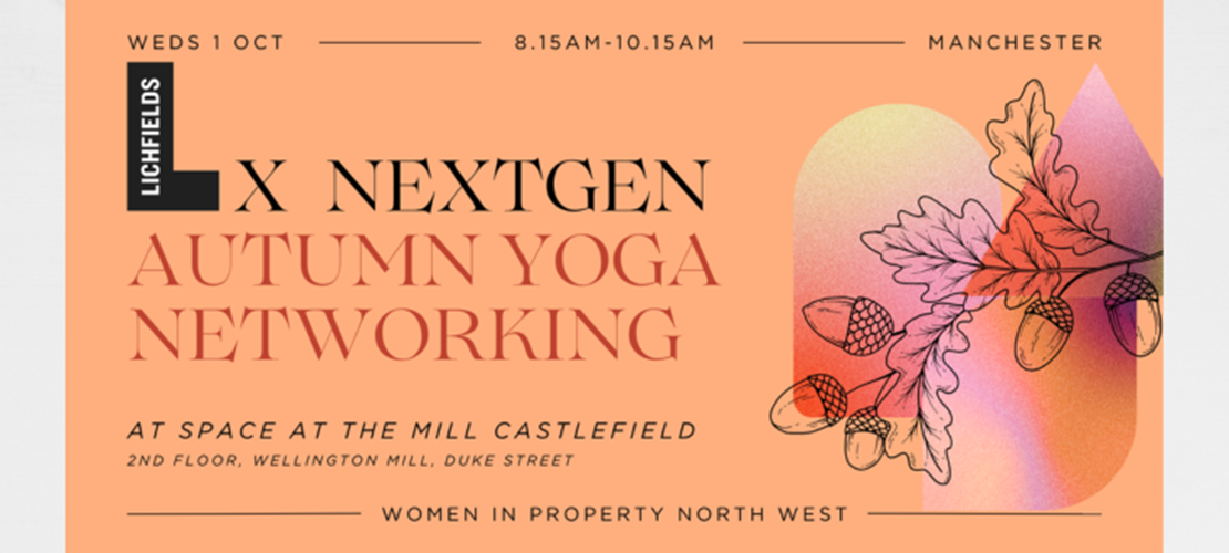 NextGen x Lichfields Autumn Yoga Networking
