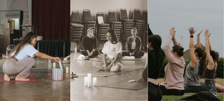 Sweatworking Series: Hatha Yoga and Sound Bath Workshop