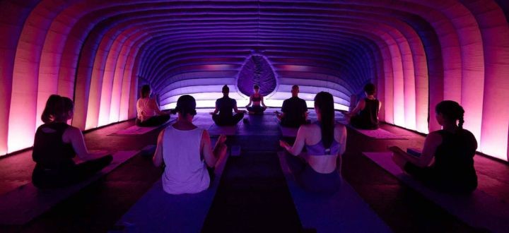 Hot Pod Yoga Morning 