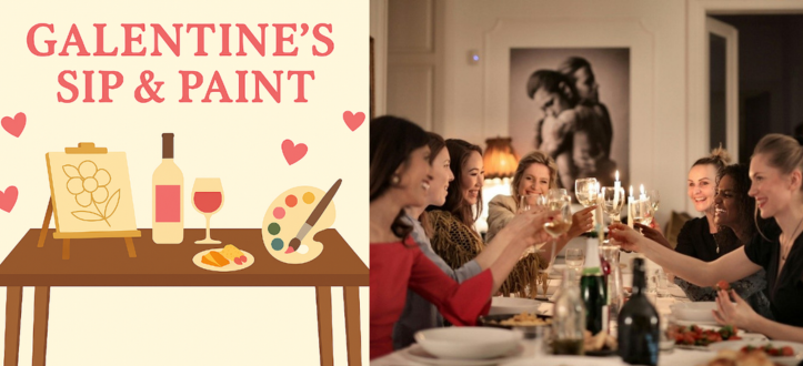 NextGen Galentine’s Sip and Paint