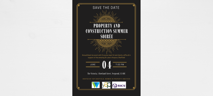 SAVE THE DATE: Sheffield Construction and Property Summer Soiree 2026