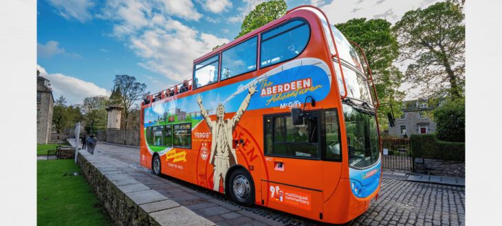Northern Scotland All Aboard the Aberdeen Adventurer (Open Top Bus Tour)