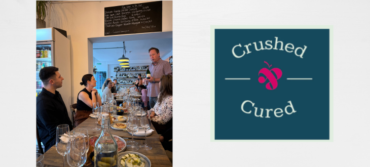 Joint Event with Portsmouth Property Association – Wine Pairing at Crushed & Cured