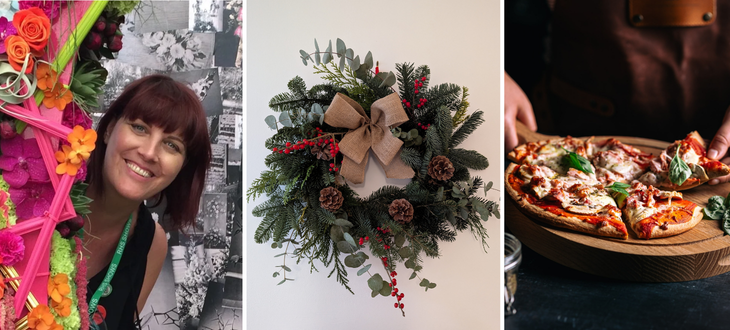 Solent Christmas Party Wreath Making